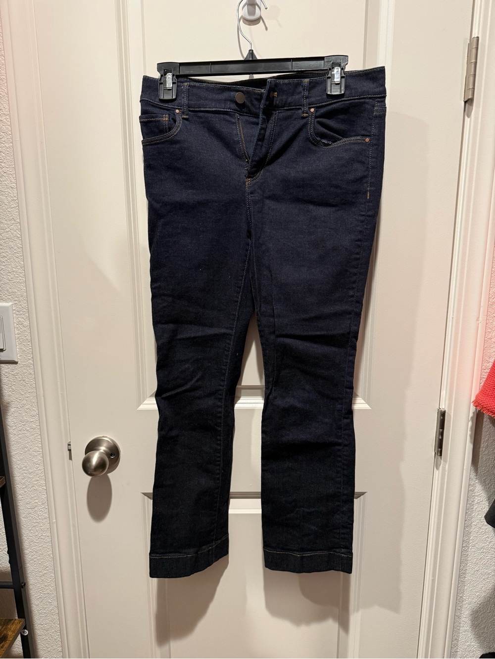 Ann Taylor Dark Cropped Jeans - Size 4